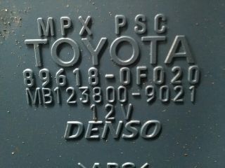 bontott TOYOTA COROLLA VERSO Gyújtó Elektronika