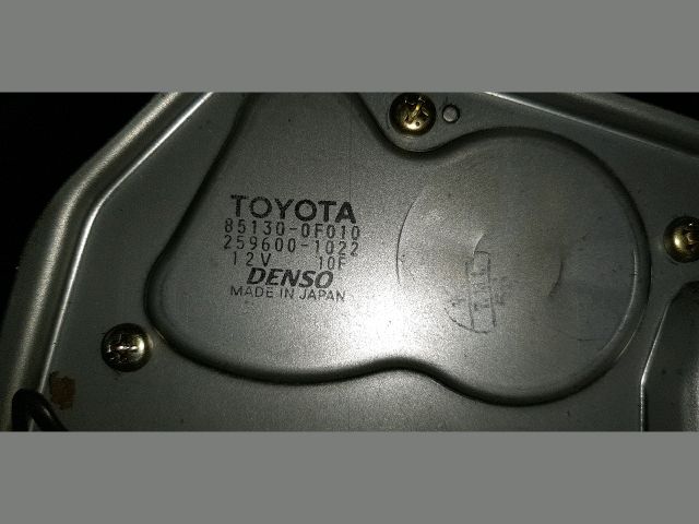 bontott TOYOTA COROLLA VERSO Hátsó Ablaktörlő Motor