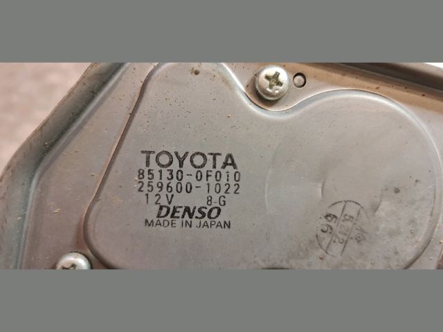 bontott TOYOTA COROLLA VERSO Hátsó Ablaktörlő Motor