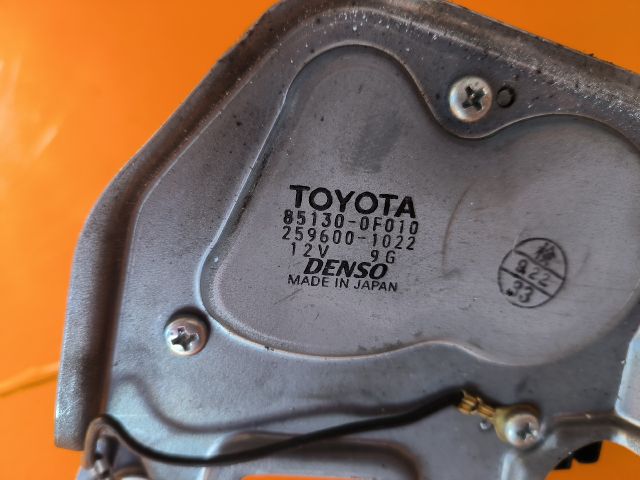 bontott TOYOTA COROLLA VERSO Hátsó Ablaktörlő Motor