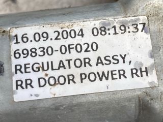 bontott TOYOTA COROLLA VERSO Jobb első Ablakemelő Szerkezet (Elektromos)