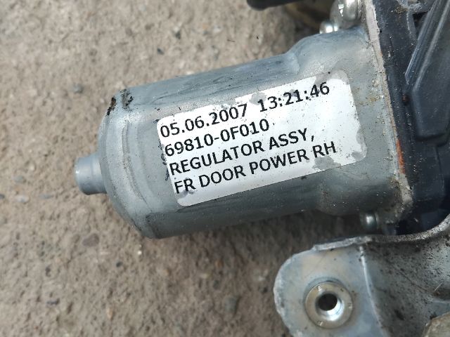 bontott TOYOTA COROLLA VERSO Jobb első Ablakemelő Szerkezet (Elektromos)