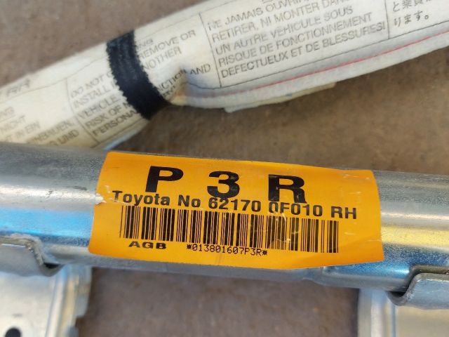 bontott TOYOTA COROLLA VERSO Jobb első Függöny Légzsák