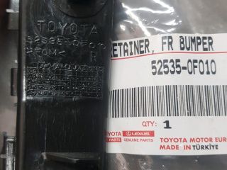 bontott TOYOTA COROLLA VERSO Jobb első Lökhárító Tartó (Műanyag)