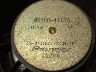 bontott TOYOTA COROLLA VERSO Jobb hátsó Hangszóró