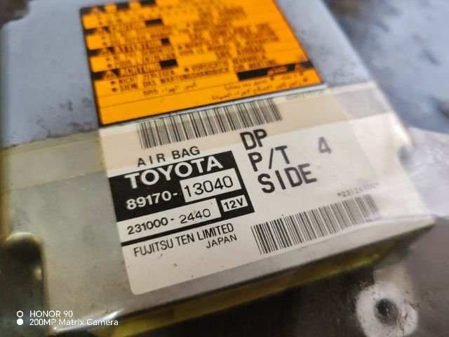 bontott TOYOTA COROLLA VERSO Légzsák Elektronika