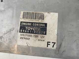 bontott TOYOTA COROLLA VERSO Motorvezérlő