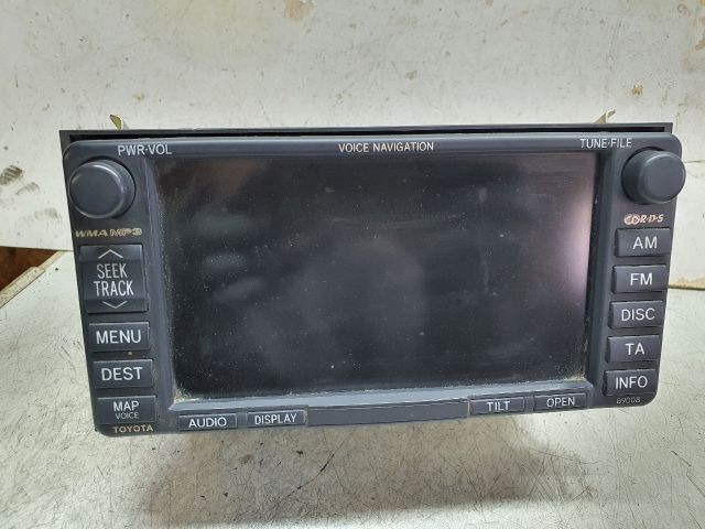 bontott TOYOTA COROLLA VERSO Navigációs Fejegység