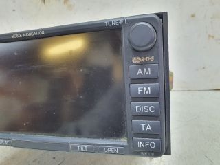 bontott TOYOTA COROLLA VERSO Navigációs Fejegység