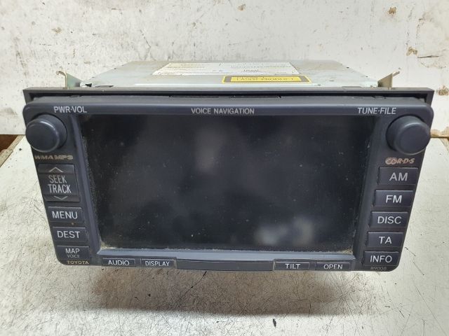 bontott TOYOTA COROLLA VERSO Navigációs Fejegység