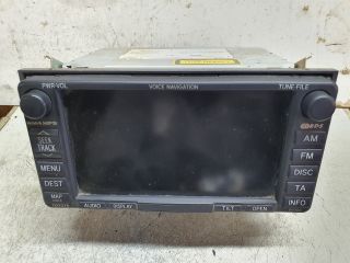 bontott TOYOTA COROLLA VERSO Navigációs Fejegység