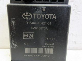 bontott TOYOTA COROLLA VERSO Tolatóradar Elektronika