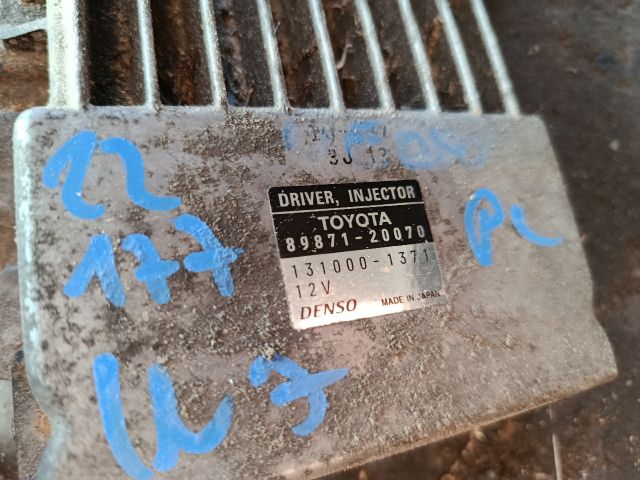 bontott TOYOTA COROLLA VERSO Üzemanyag Befecskendező Vezérlő