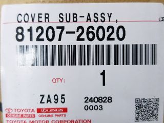 bontott TOYOTA HIACE Csomagtérajtó Díszléc