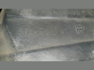 bontott TOYOTA HIACE Jobb első Első Dobbetét (Kerékjárati, Műanyag)