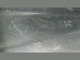 bontott TOYOTA HIACE Jobb első Első Dobbetét (Kerékjárati, Műanyag)