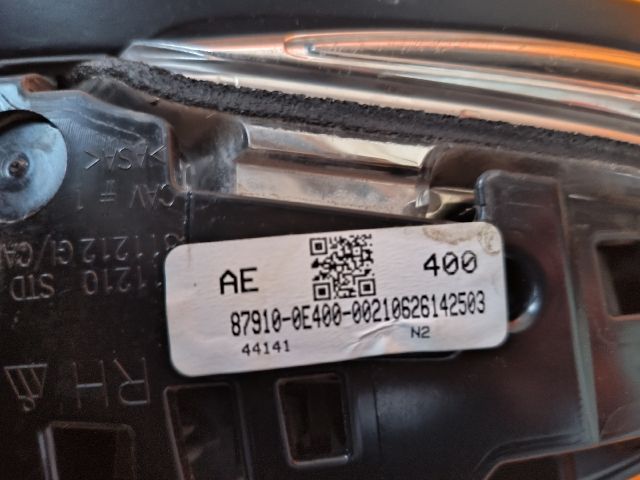 bontott TOYOTA HIGHLANDER Jobb Visszapillantó Tükör (Elektromos)