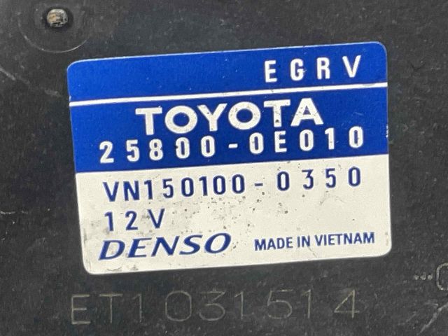 bontott TOYOTA HILUX IV EGR / AGR Szelep