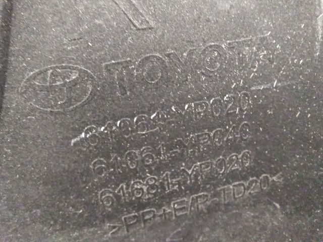 bontott TOYOTA HILUX IV Jobb hátsó Sárvédő Díszléc