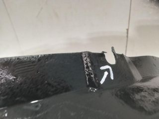 bontott TOYOTA LAND CRUISER Jobb első Dobbetét (Kerékjárati, Műanyag)