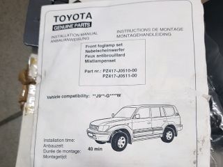 bontott TOYOTA LAND CRUISER Ködfényszóró (Pozíciófüggetlen)