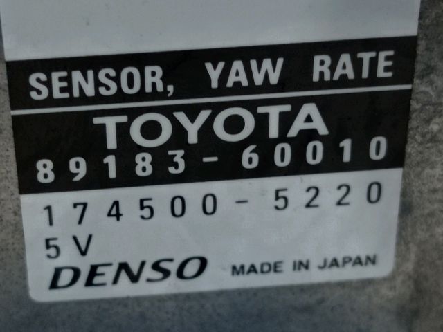 bontott TOYOTA PREVIA Menetstabilizátor Elektronika