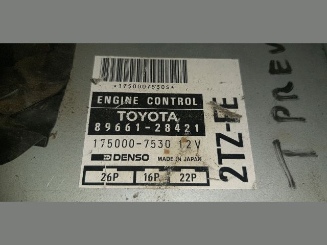 bontott TOYOTA PREVIA Motorvezérlő
