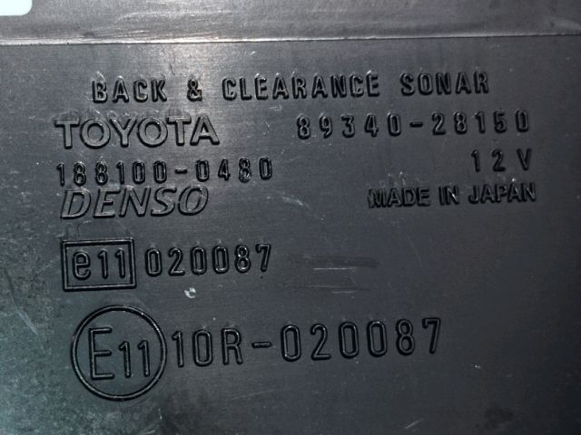 bontott TOYOTA PREVIA Tolatóradar Elektronika