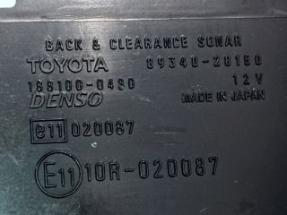 bontott TOYOTA PREVIA Tolatóradar Elektronika