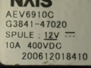 bontott TOYOTA PRIUS Akkumulátor Relé