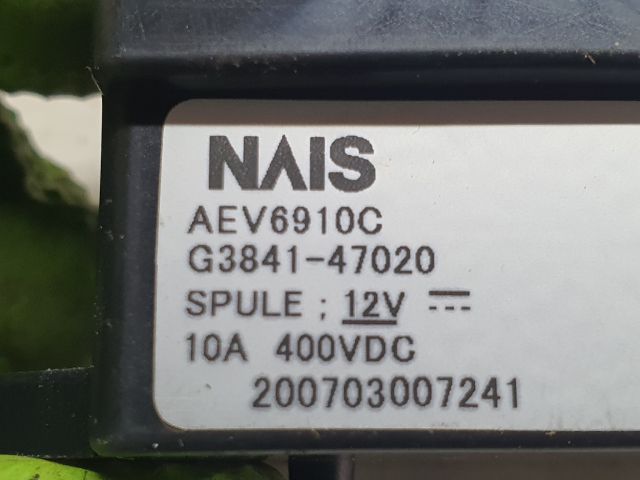 bontott TOYOTA PRIUS Akkumulátor Relé