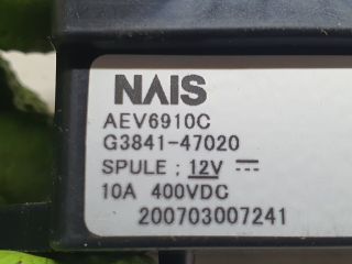 bontott TOYOTA PRIUS Akkumulátor Relé