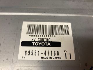 bontott TOYOTA PRIUS Hybrid Vezérlőegység