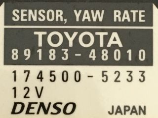 bontott TOYOTA PRIUS Menetstabilizátor Elektronika