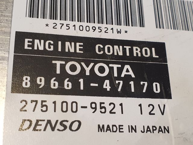 bontott TOYOTA PRIUS Motorvezérlő