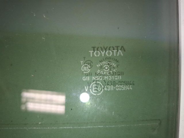 bontott TOYOTA PRIUS Bal hátsó Ablak