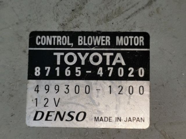 bontott TOYOTA PRIUS Előtét Ellenállás Fűtőmotor