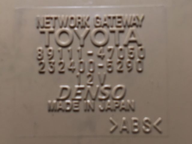 bontott TOYOTA PRIUS Gateway Elektronika