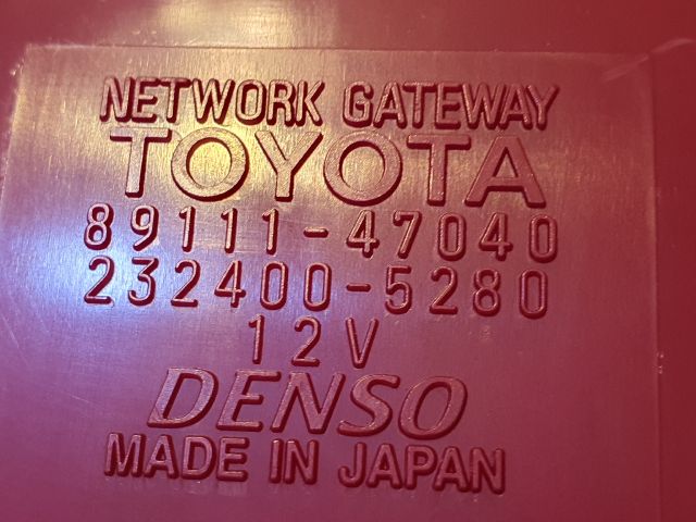 bontott TOYOTA PRIUS Gateway Elektronika
