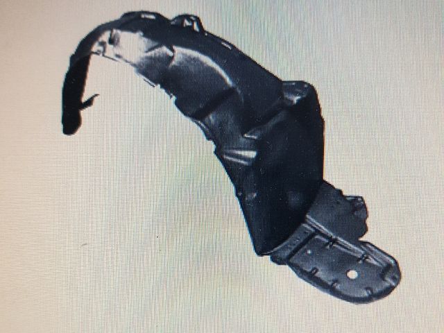 bontott TOYOTA PRIUS Jobb első Első Dobbetét (Kerékjárati, Műanyag)