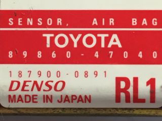 bontott TOYOTA PRIUS Jobb első Oldal Ütközés Érzékelő