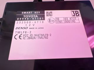 bontott TOYOTA PRIUS Kulcs Nélküli Nyitás Jeladó