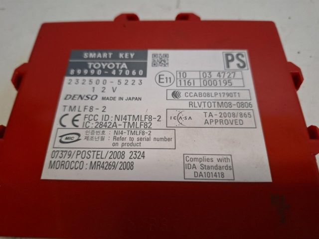 bontott TOYOTA PRIUS Kulcs Nélküli Nyitás Jeladó