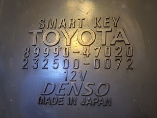 bontott TOYOTA PRIUS Kulcs Nélküli Nyitás Jeladó