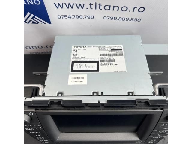 bontott TOYOTA PRIUS Navigációs Fejegység