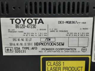 bontott TOYOTA PRIUS Rádió / CD