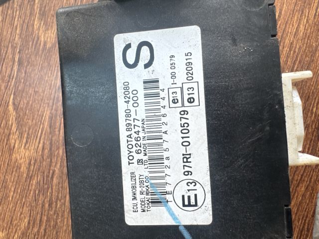 bontott TOYOTA RAV 4 Immobilizer Elektronika