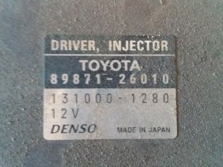 bontott TOYOTA RAV 4 Motorvezérlő