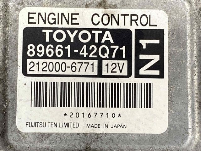 bontott TOYOTA RAV 4 Motorvezérlő