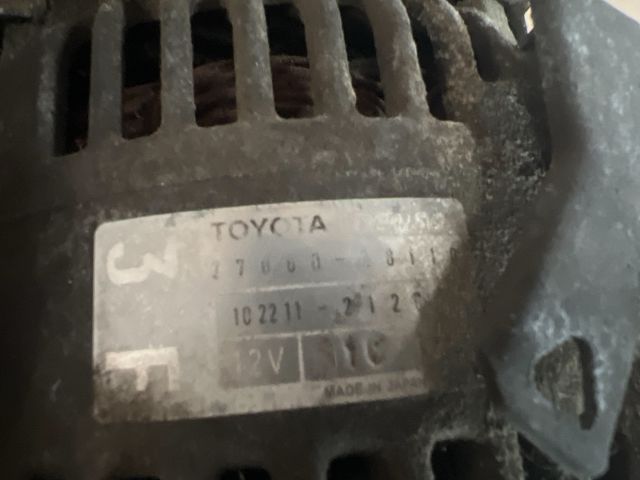 bontott TOYOTA RAV 4 Generátor